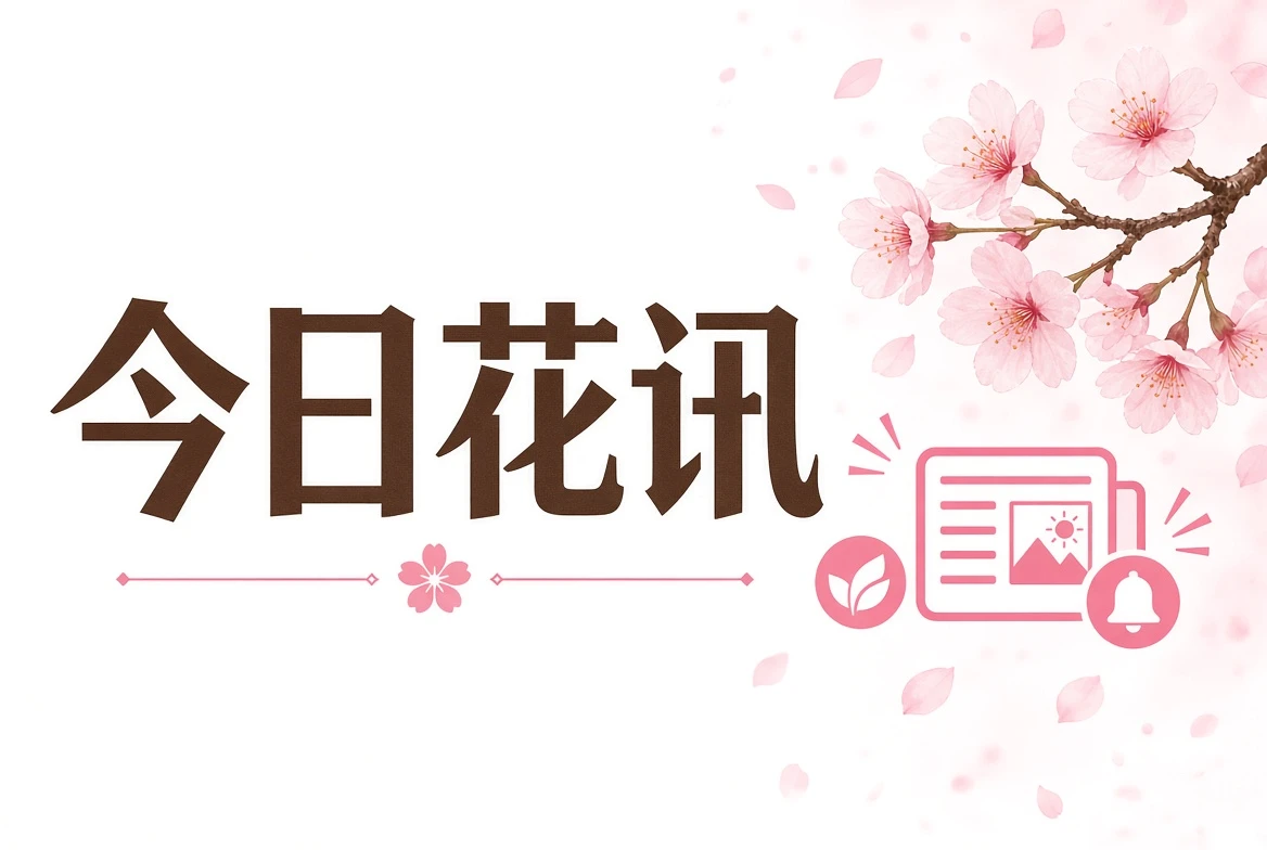 今日花讯栏目内容图