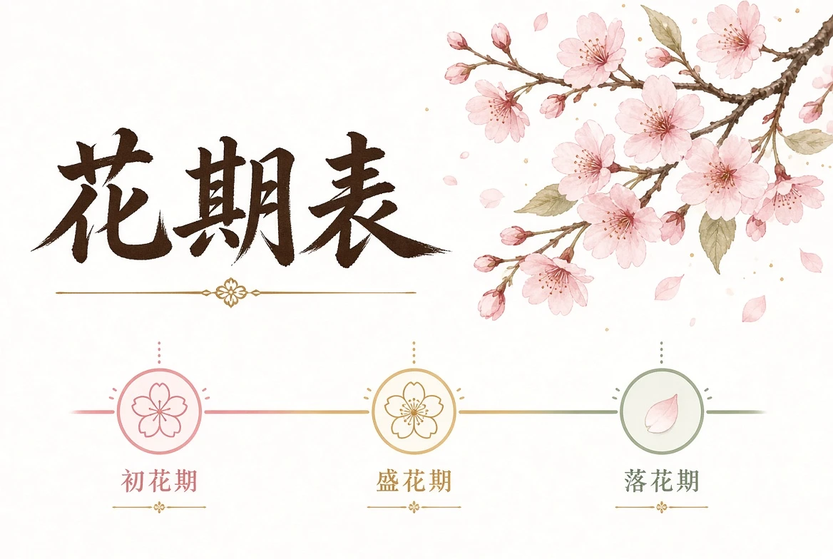 花期表内容图