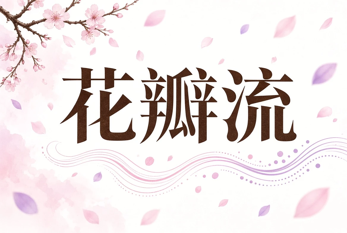 花瓣流内容图